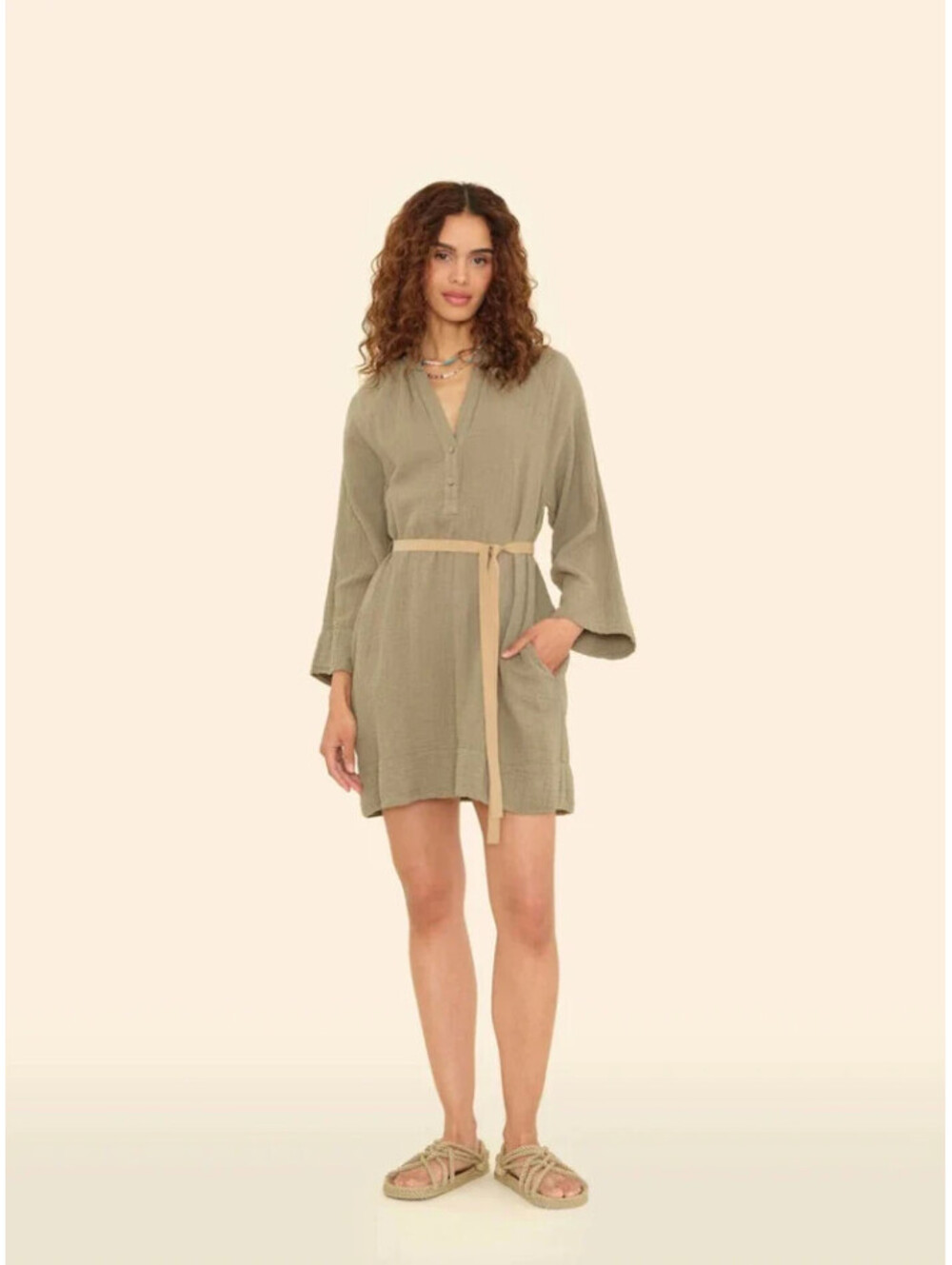 Xirena Carlotta Dress in Dark Seagrass, $275, NWT, Size Extra Small-2674
